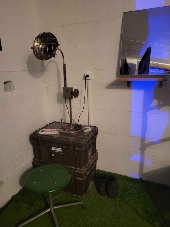 Swiss Army Night / Militaerbunker Kapselhotel St. Margrethen